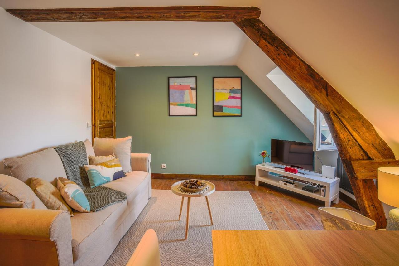 Le Nid De Bavole - Duplex De Charme Au Coeur D'Honfleur Онфльор Екстериор снимка
